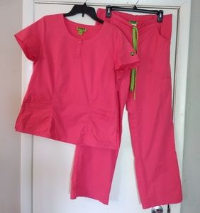 Crocs Medical Apparel Scrubs Set Top Pants Bottoms